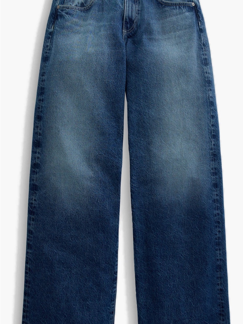 AG Adria Low-Rise Wide Leg Jeans - Picture 3 of 4